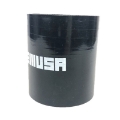 2.25" to 2.25" I.D. Universal 4-Ply Straight Silicone Hose Coupler Black