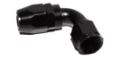 Picture of AN-12 AN12 90° Deg Swivel Fuel Oil Gas Line Hose End Fitting Adapter BLACK