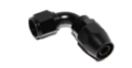 Picture of AN-8 AN8 90° Deg Swivel Fuel Oil Gas Line Hose End Fitting Adapter BLACK