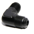 (one) AN6 6AN Male to AN-6 Male 90 Degree Swivel Fuel Oil Gas Line Fitting