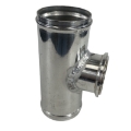 Universal 50mm V-band BOV Flange 2.5" Tube Pipe Blow off Valve Turbo